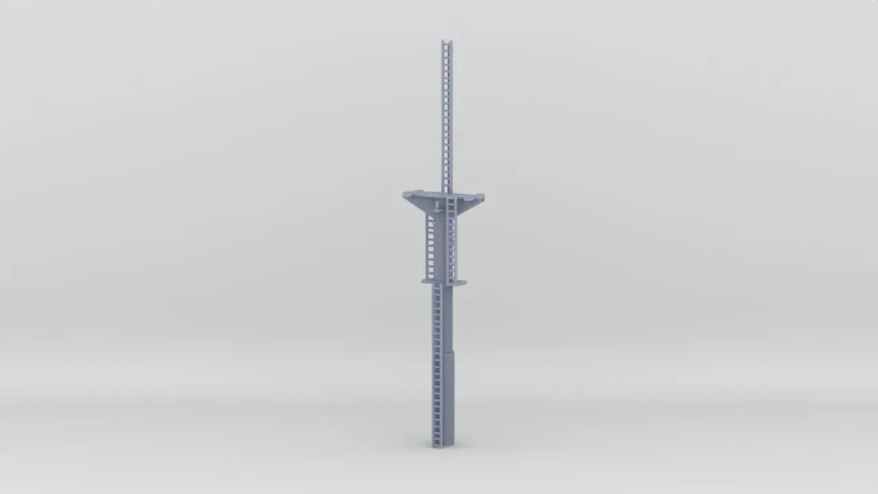 1/96 US Liberty-class Aft Mast - distefan 3d print