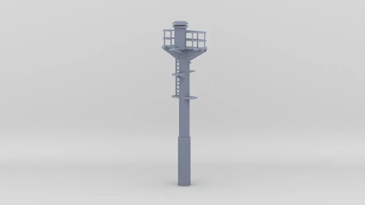 1/96 US Liberty-class Forward Mast - distefan 3d print