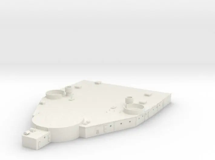 1/96 US South Dakota superstructure 1 part 1 - distefan 3d print