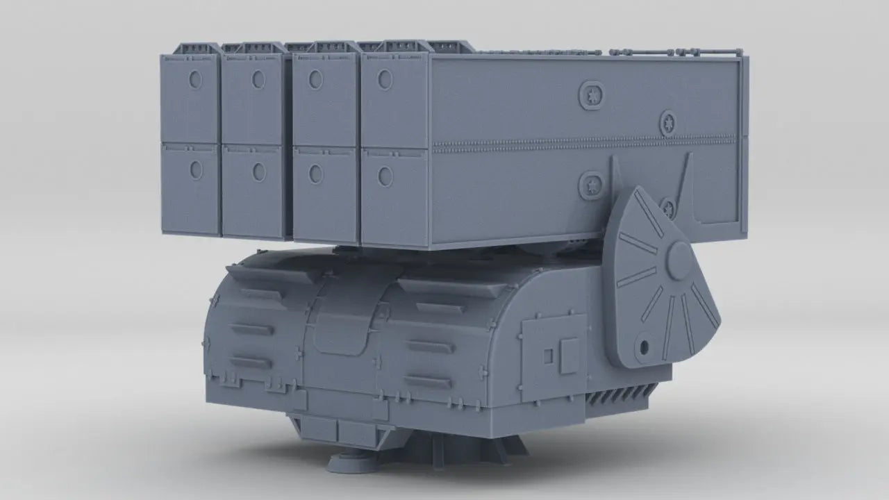 1/96 USA RUR-5A Mark 112 ASROC Launcher Resin3Dinteractive