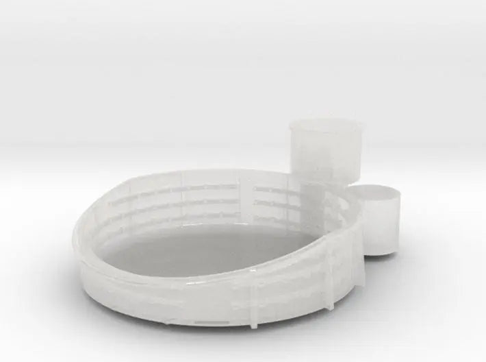 1/96 USN 40mm quad tub forward starboard - distefan 3d print