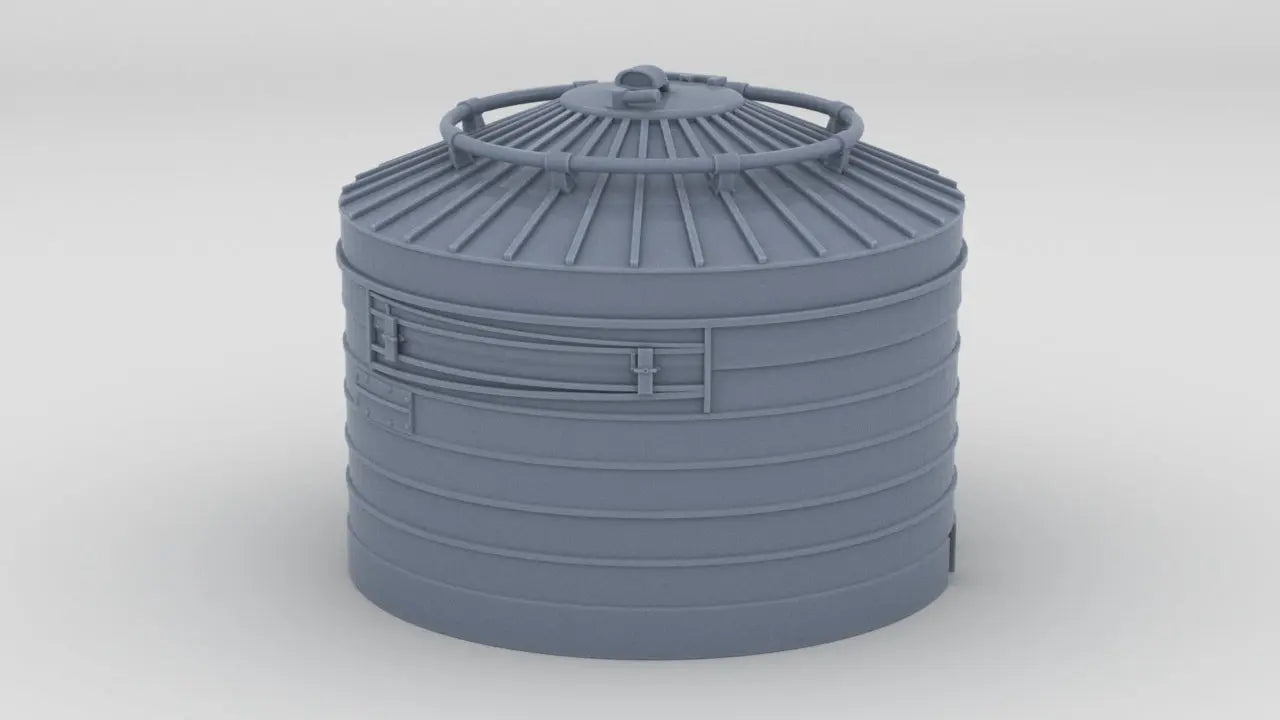 1/96 USN Blast Hood for 21" Torpedo Mount Resin3Dinteractive