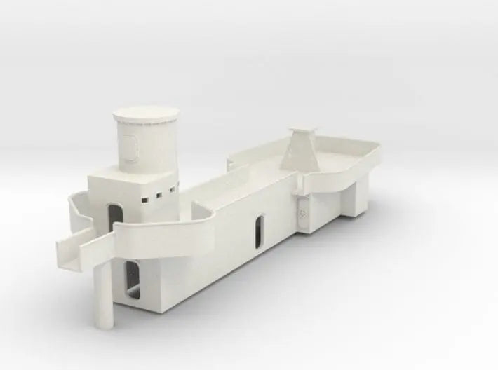 1/96 USN Indianapolis Aft Structure Deck 2 - distefan 3d print