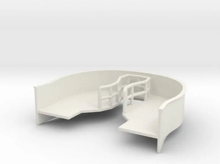 1/96 USN Iowa Class bow 20mm platform - distefan 3d print
