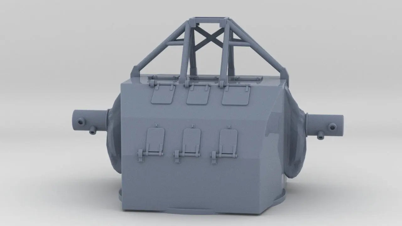 1/96 USN Mk.37 (Early) Director w/ Tripod - distefan 3d print