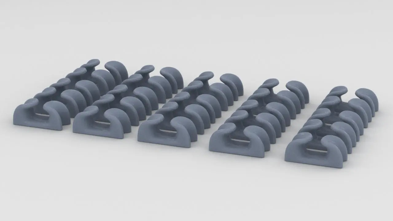 1/96 USN Open Chocks Set (20 pcs) Resin3Dinteractive