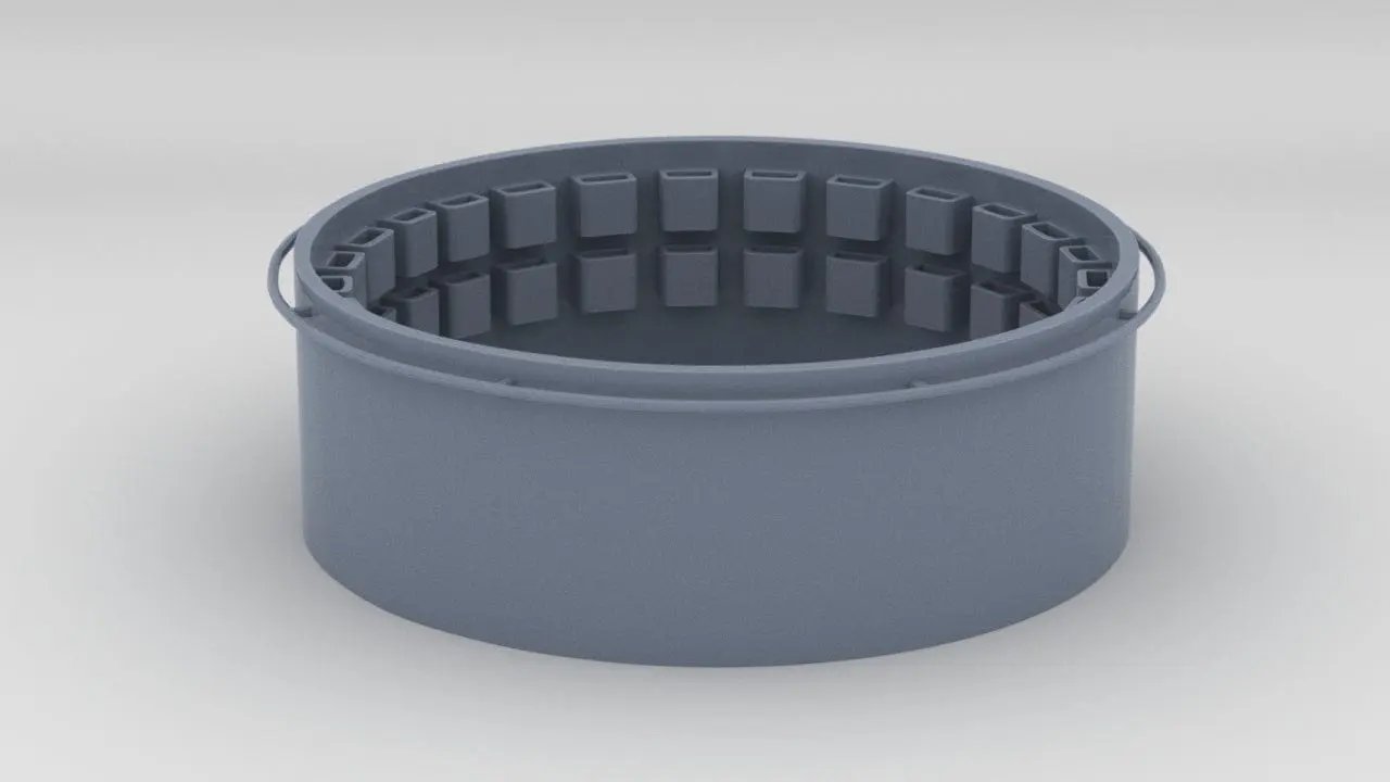 1/96 USN Patrol Craft Single 40mm Bofors Tub - distefan 3d print