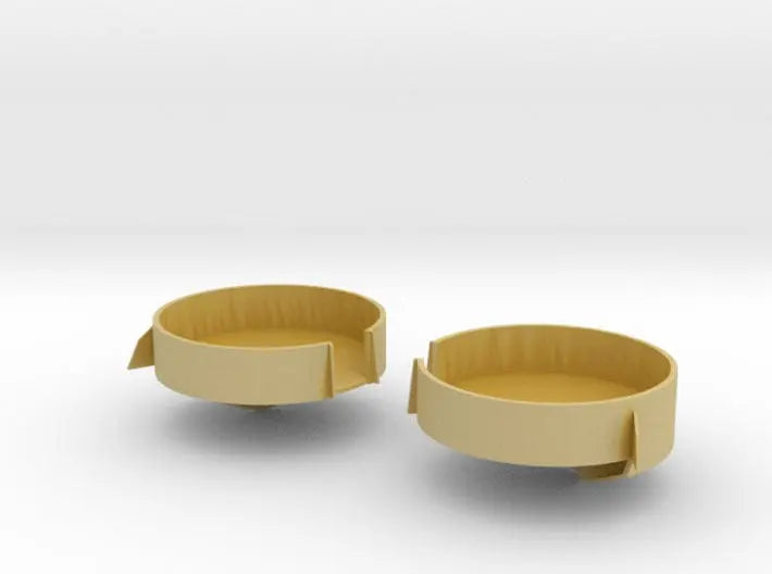 1/96 USN South Dakota 40mm Bofors stern tub set - distefan 3d print