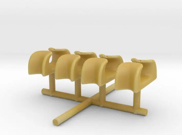1/96 USN South Dakota bow chocks set 4pcs - distefan 3d print