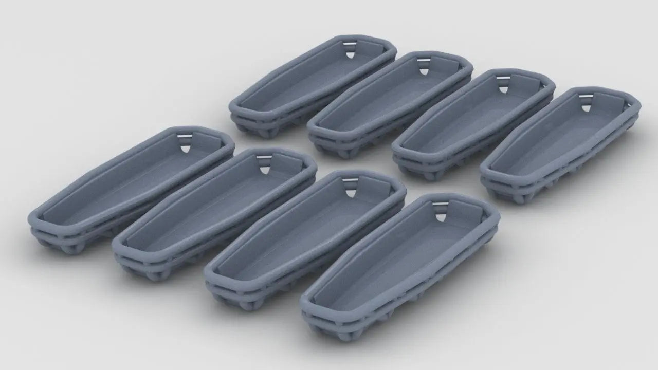 1/96 USN Stokes Stretcher Set (8pcs) - distefan 3d print