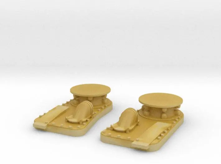 1/96 USS BB59 Anchor Chain Capstan SET - distefan 3d print