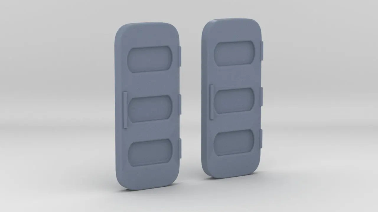1/96 USS Baltimore (CA-68) Aft Deck 1 Door Set (2pcs) - distefan 3d print