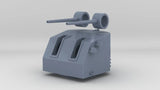 1/96 USS Baltimore (CA-68) Dual 5 in/38 Cal AA Gun Set