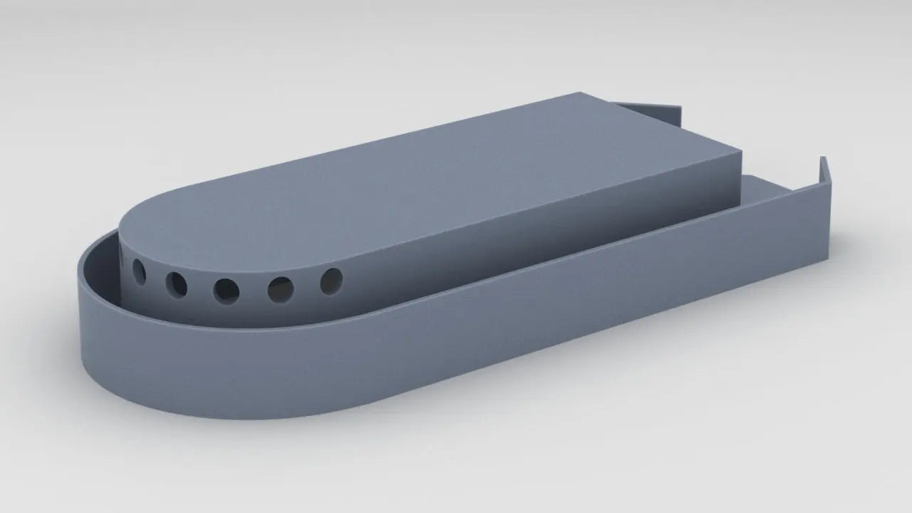 1/96 USS Baltimore (CA-68) Forward Deck 5 - distefan 3d print