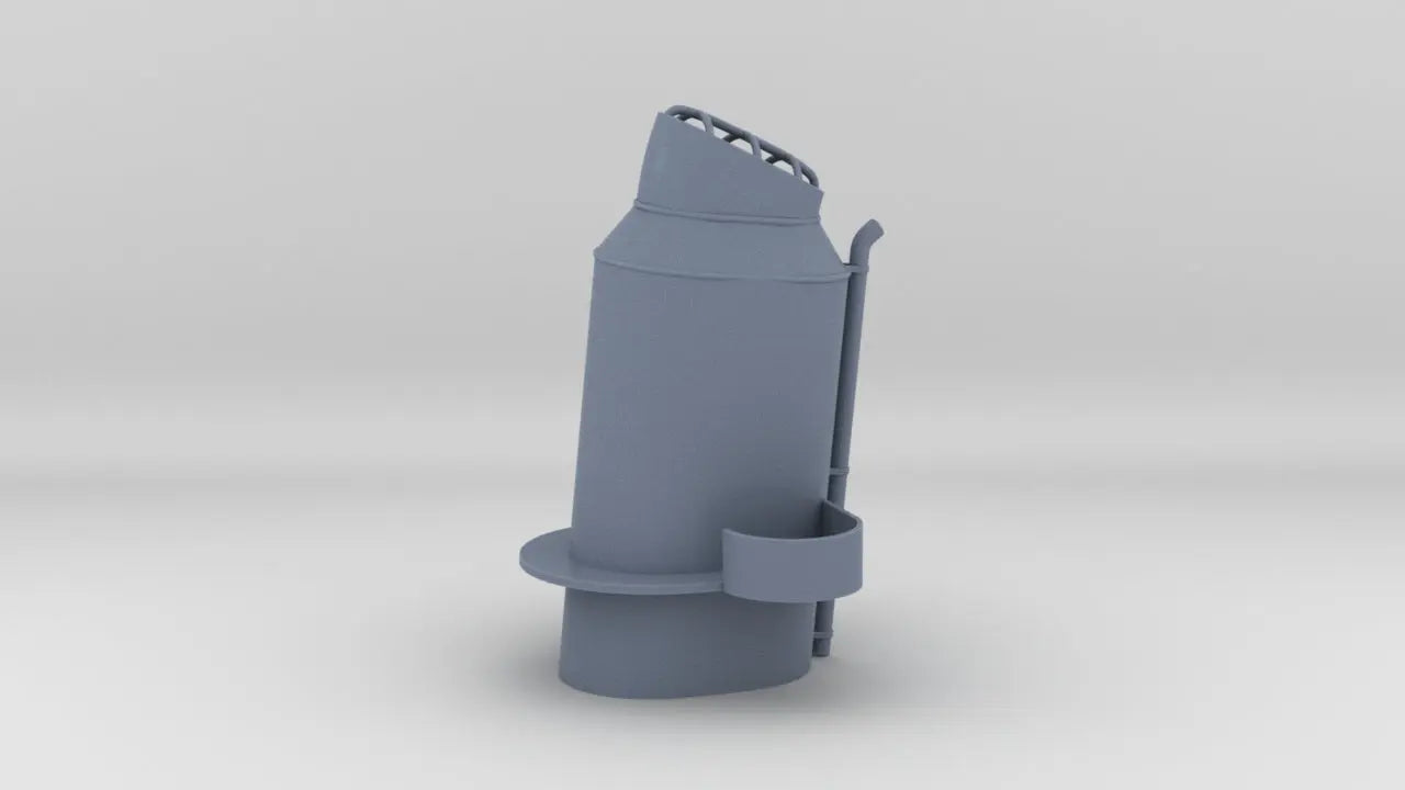 1/96 USS Baltimore (CA-68) Forward Funnel - distefan 3d print