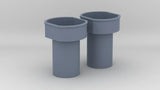 1/96 USS Baltimore (CA-68) Forward Main Deck 20mm Tub Set (2pcs)
