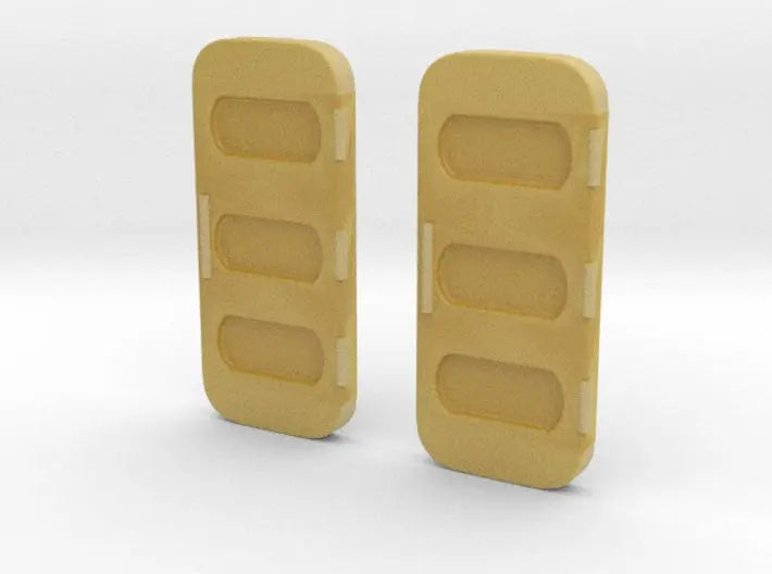 1/96 USS Baltimore forward deck 1-2-3 doors set 2pcs