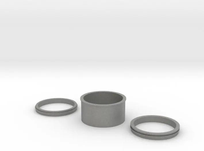 1/96 USS Baltimore main turret barbettes set - distefan 3d print