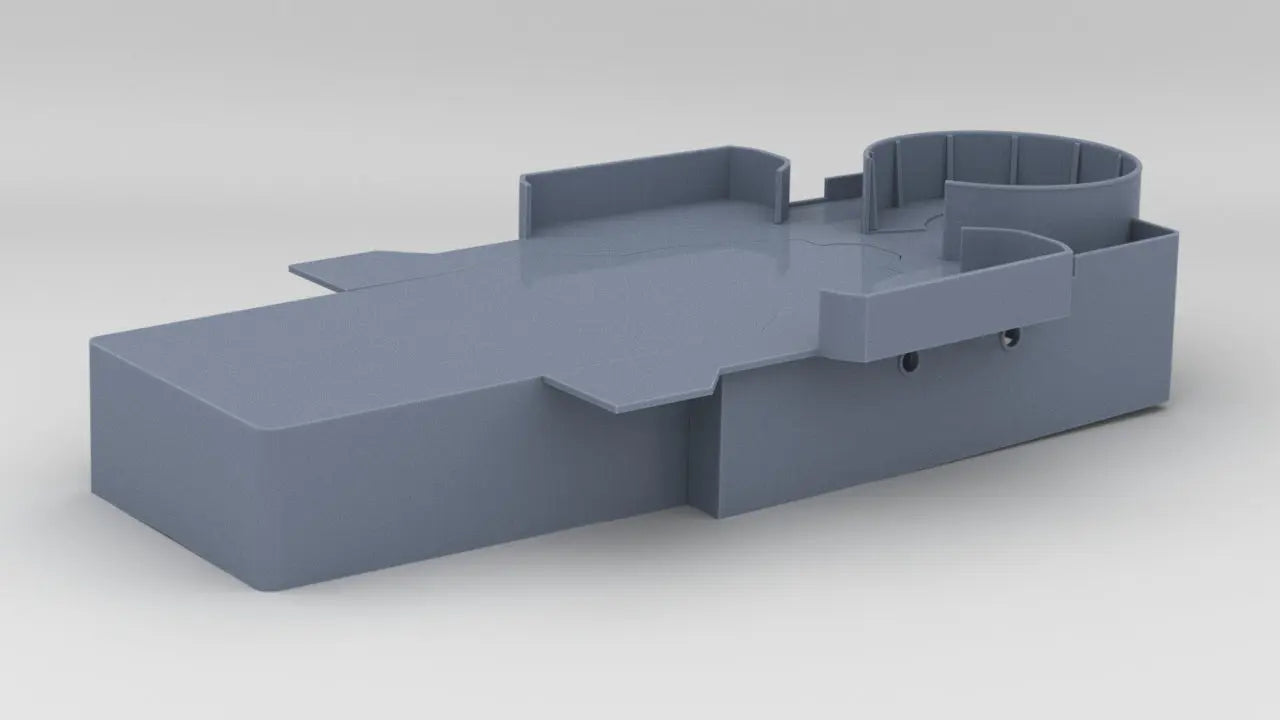 1/96 USS Cecil J. Doyle Forward Deck 1 - distefan 3d print