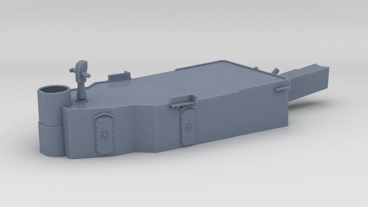 1/96 USS Cecil J. Doyle Forward Deck 2 - distefan 3d print