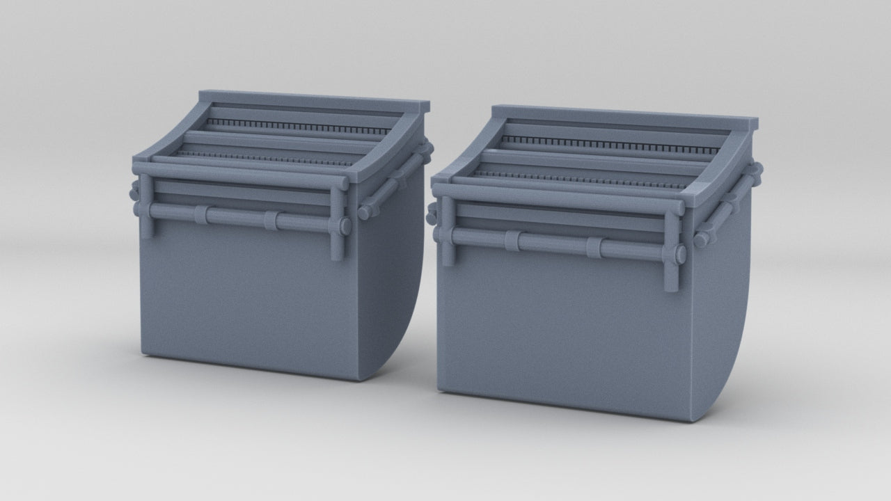 1/96 USS Cecil J. Doyle Signal Flags Box Set (2pcs) - distefan 3d print