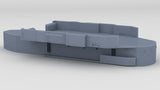 1/96 USS Cleveland (CL-55) Forward Deck 3