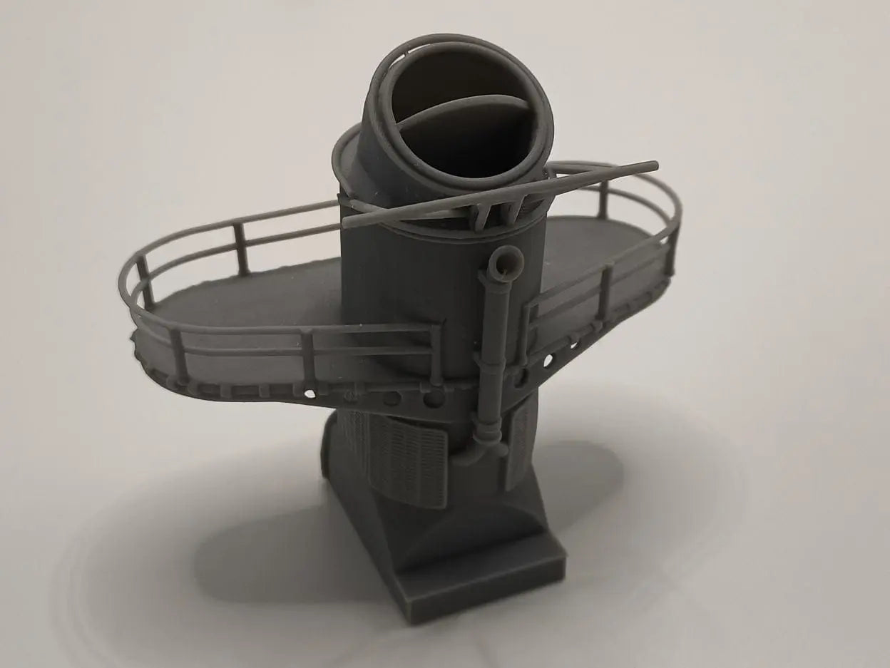 1/96 USS Fletcher Funnel 2 Searchlight Platform - Protosoon – alternate view
