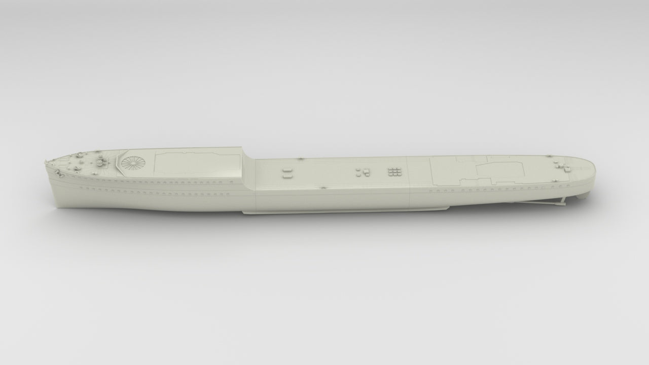 1/96 USS Fletcher Hull - distefan 3d print