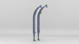 1/96 USS Indianapolis (CA-35) Whaleboat Davits Set (2pcs)