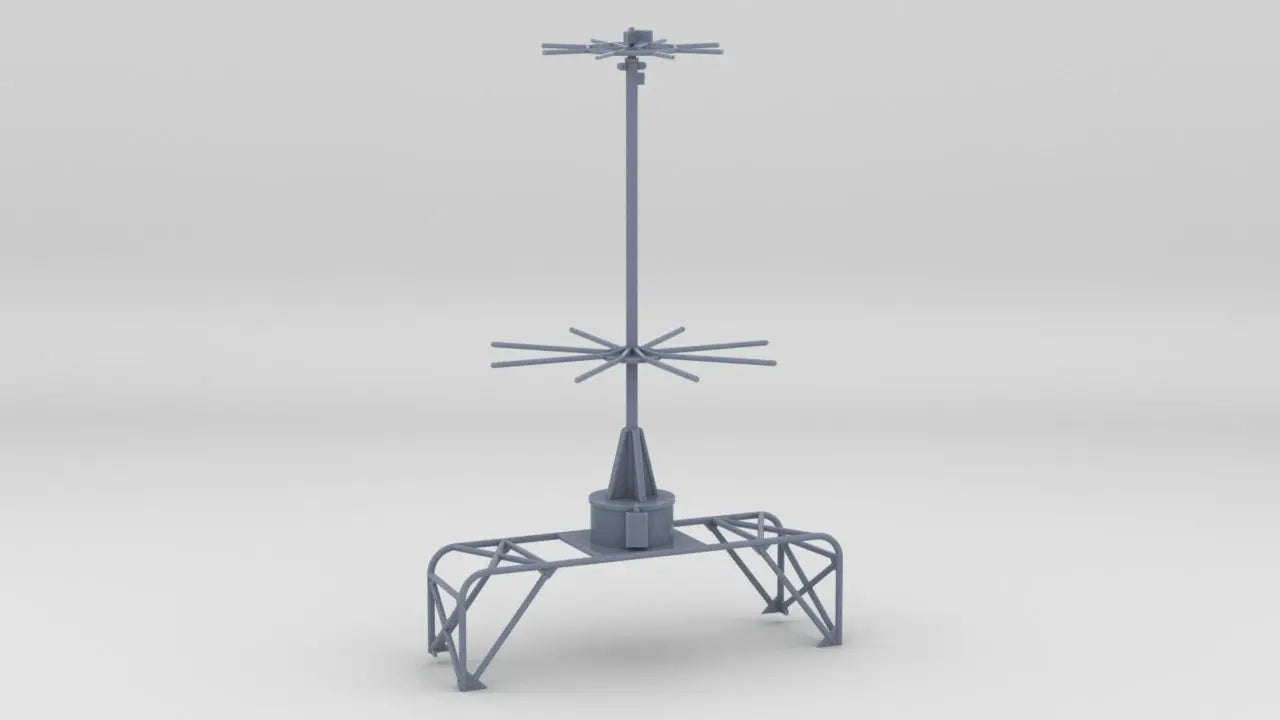 1/96 USS Iowa - LF Antenna Resin3Dinteractive
