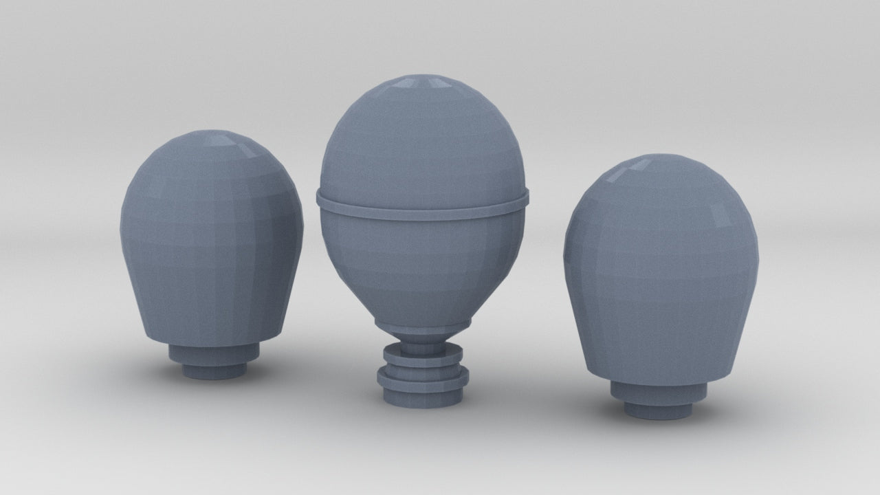 1/96 USS Oliver Hazard Perry Mk 92 Mod 2 Set (3pcs) - distefan 3d print