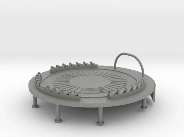 1/96 USS Saucy PG-65 forward 4''/50 mount platform - distefan 3d print