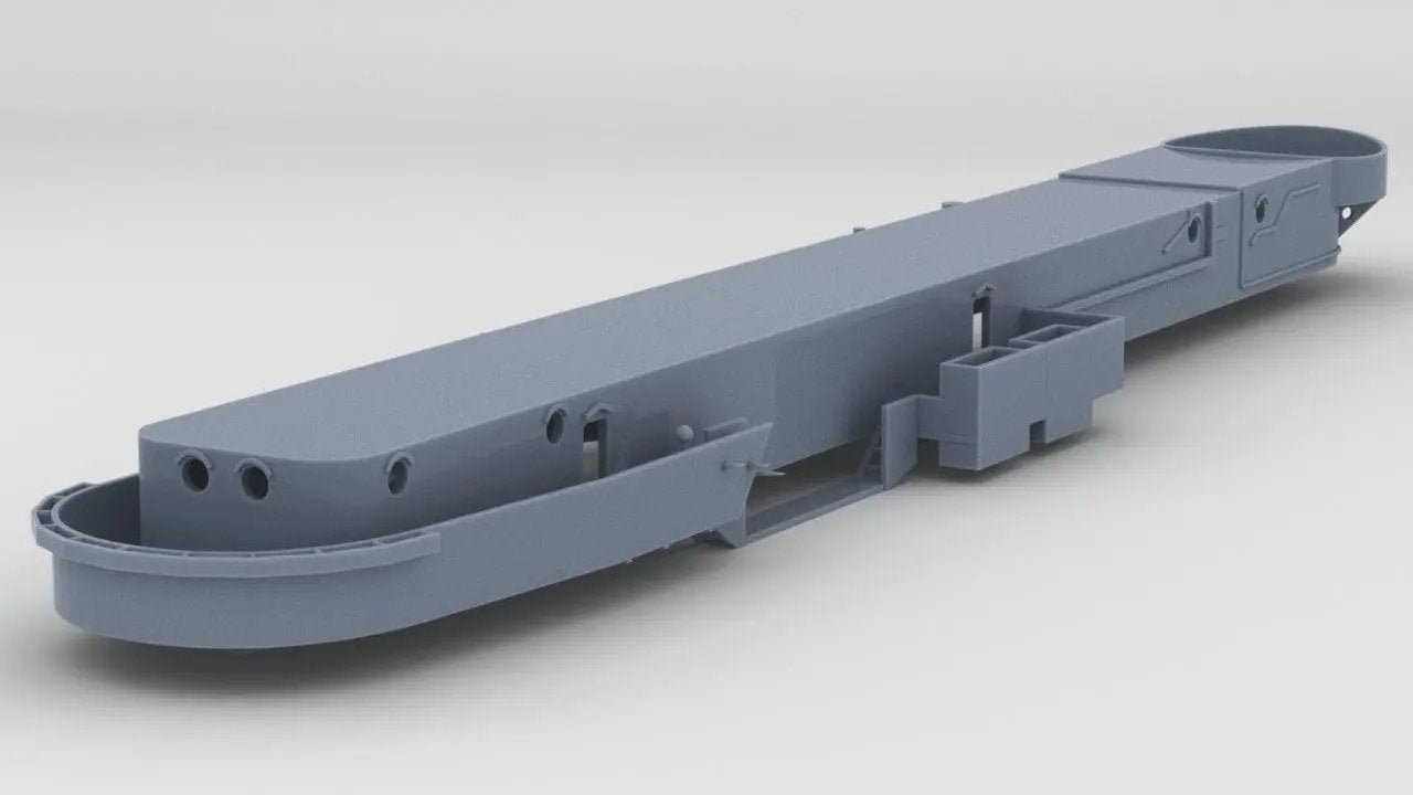 1/96 USS Shangri-La Deck 2 - distefan 3d print