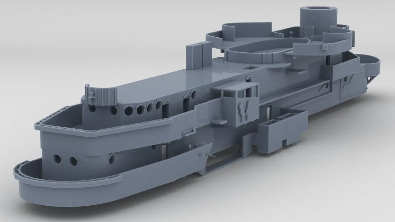 1/96 USS Shangri-La Deck 3 - distefan 3d print