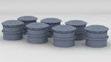 1/96 USS South Dakota 28-inch Mushroom Set (7pcs)