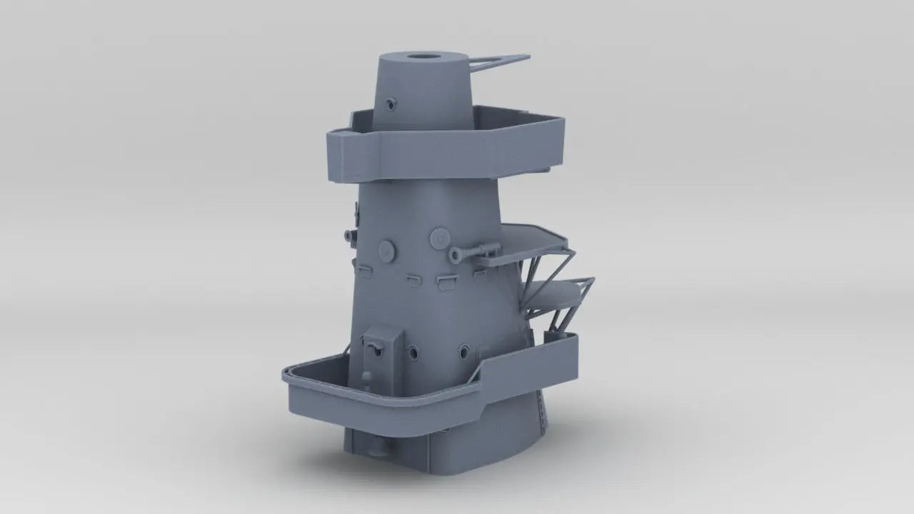 1/96 USS South Dakota (BB-57) Forward Deck 7 - distefan 3d print