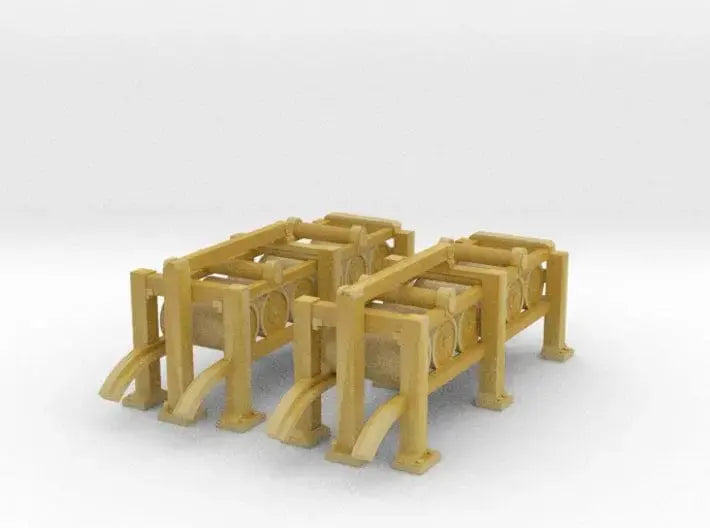 1/96 USS Sub Chaser Depth Charge Rack Set - distefan 3d print)