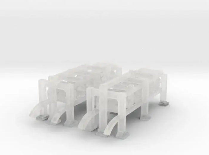 1/96 USS Sub Chaser Depth Charge Rack Set - distefan 3d print)