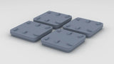 1/96 USS Sub Chaser Hatches Closed Set (4pcs)