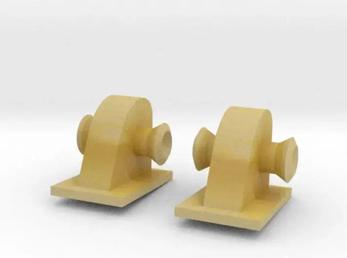 1/96 USS Sub Chaser deck winch set 2pcs - distefan 3d print
