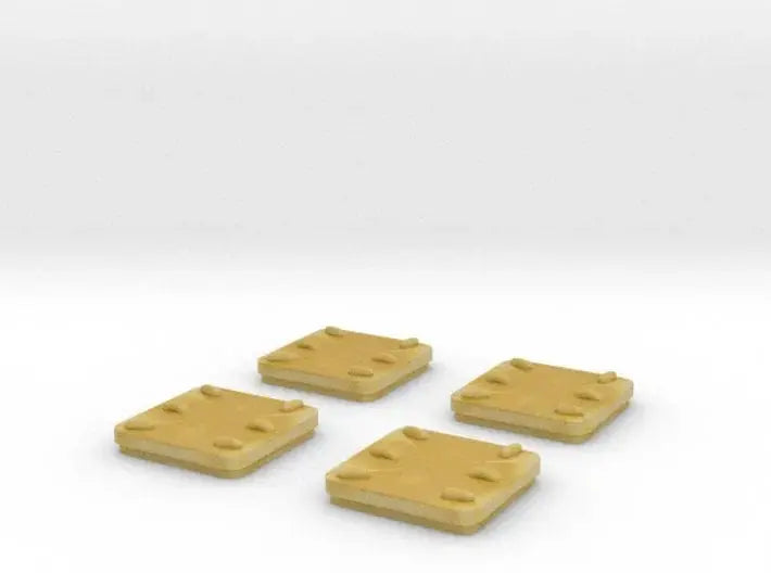 1/96 USS Sub Chaser hatches closed set 4pcs - distefan 3d print