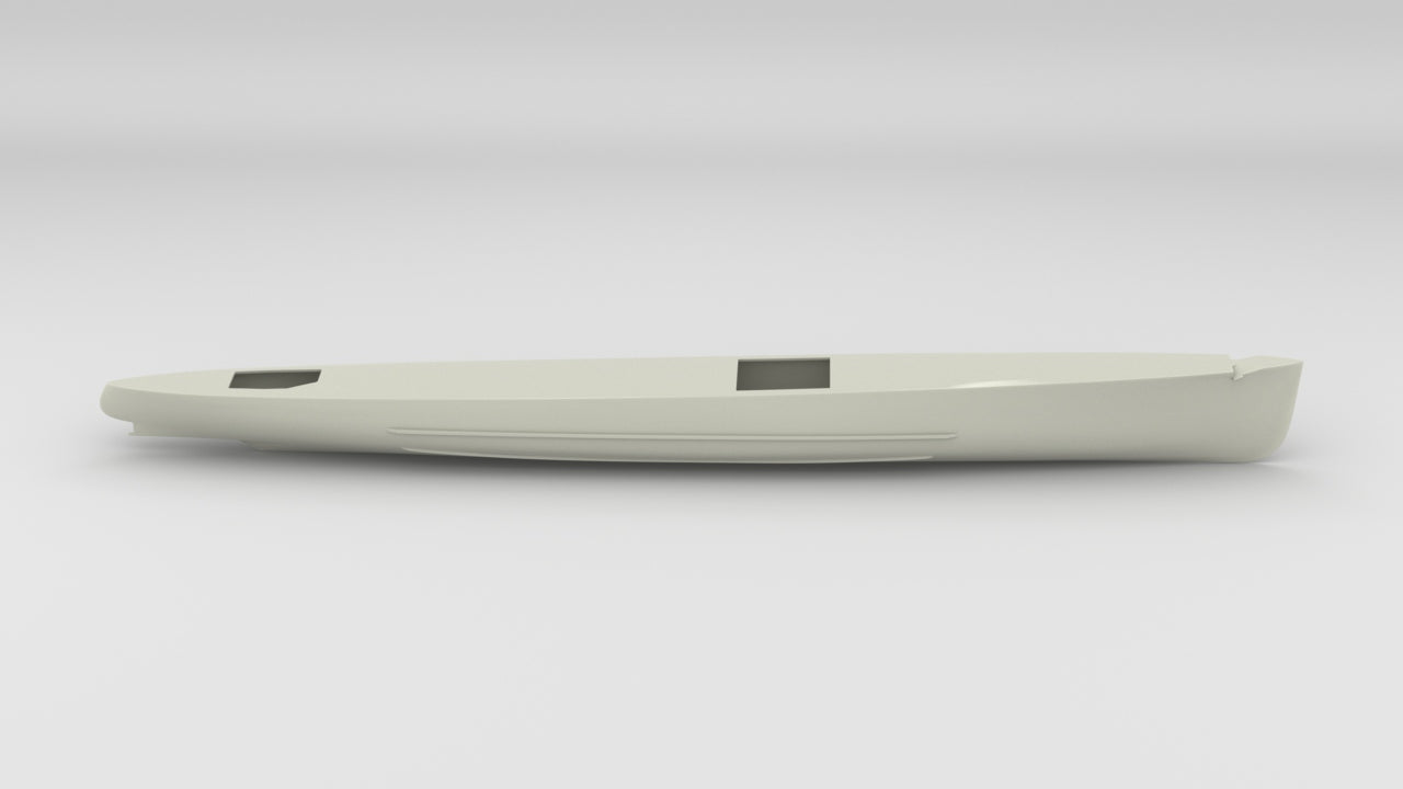 1/96 USS Ward Hull - distefan 3d print