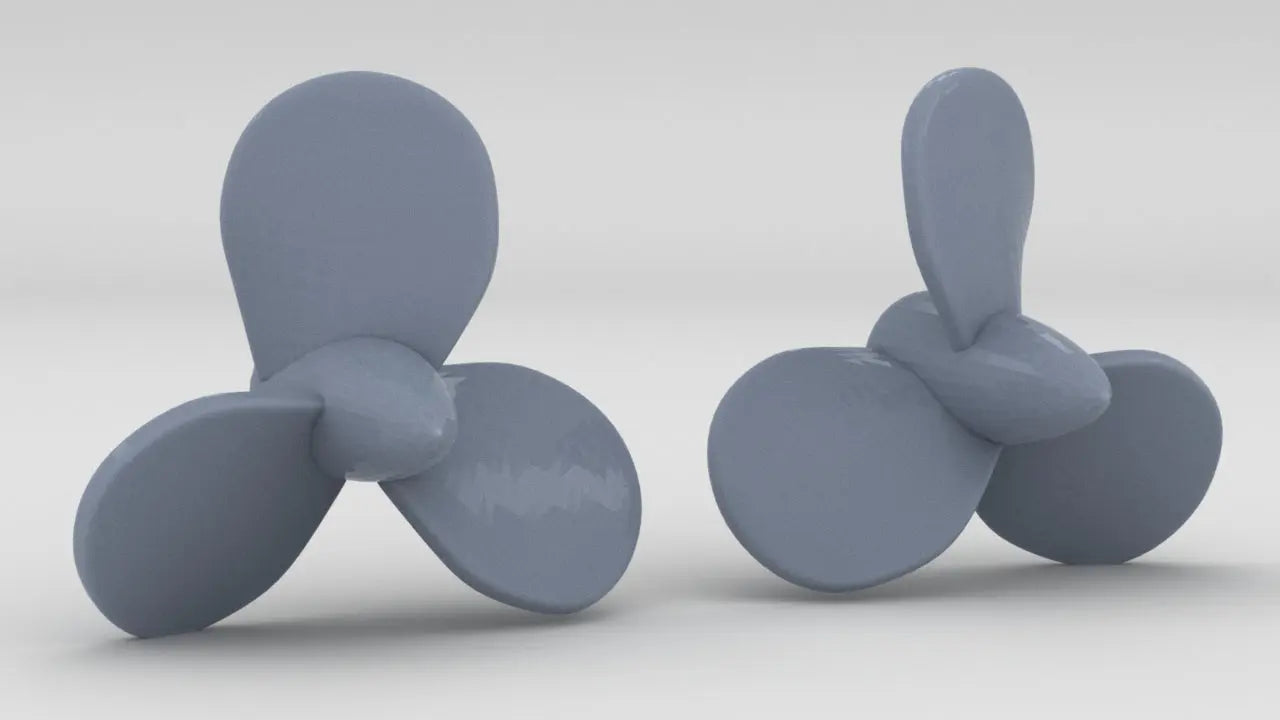 1/96 USS Ward Props Set - distefan 3d print