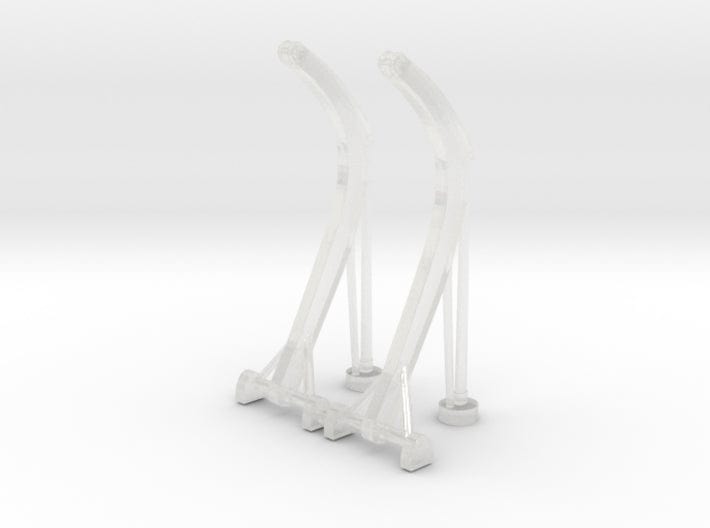 1/96 Davits for 26-foot motor whaleboat - distefan 3d print