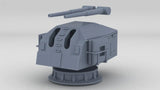 1/96 DKM 15cm TK C-36 1936A Mob Twin Turret Set