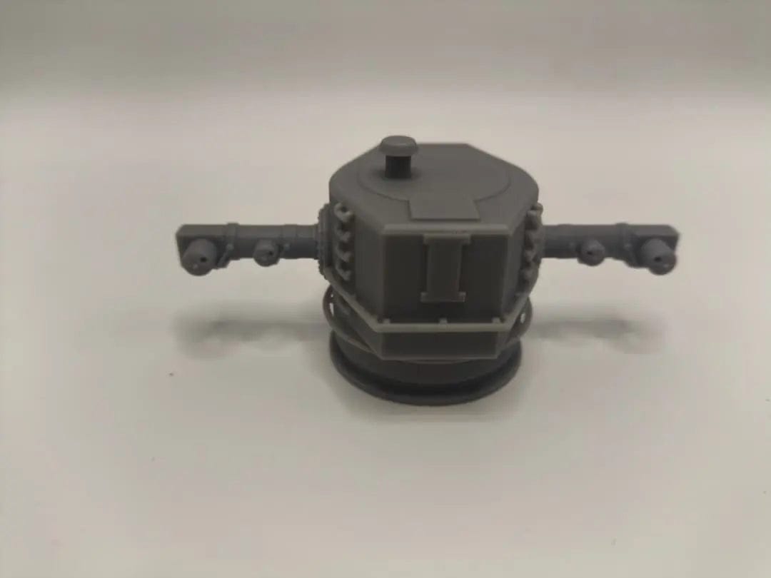 1/96 DKM Bismarck 7m Rangefinder w/ FuMO 23 Radar (Forward) - distefan 3d print