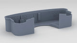 1/96 DKM Bismarck Aft 10.5m Rangefinder Shield
