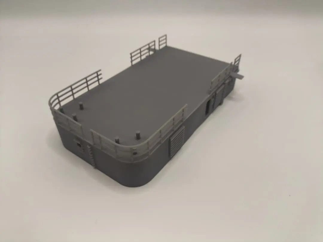 1/96 DKM Bismarck Aft Deck 3 - distefan 3d print