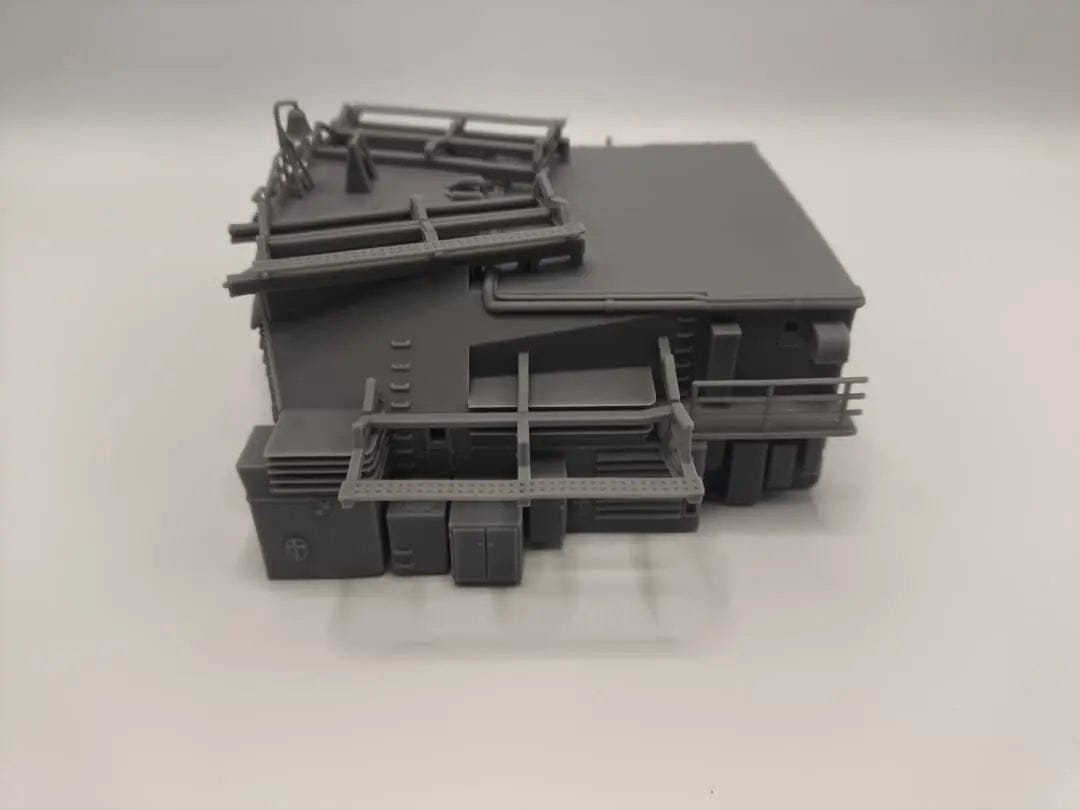 1/96 DKM Bismarck Aft Double Hangar - distefan 3d print