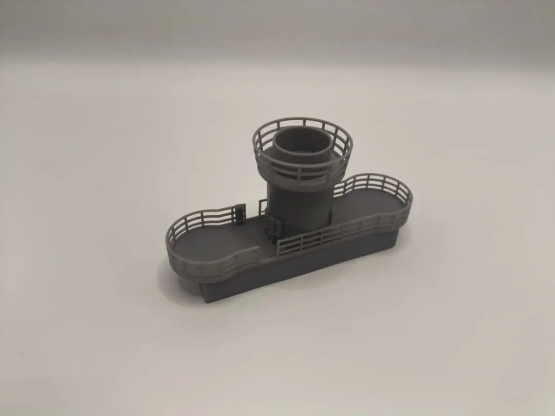 1/96 DKM Bismarck Aft Searchlight Platform - distefan 3d print